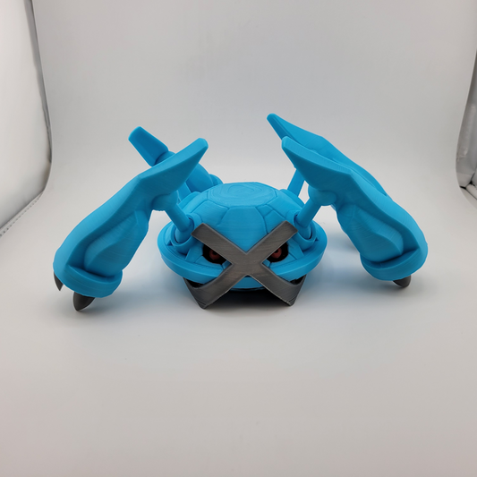 Metagross Pokémon 3D printed figure with magnetic powers.