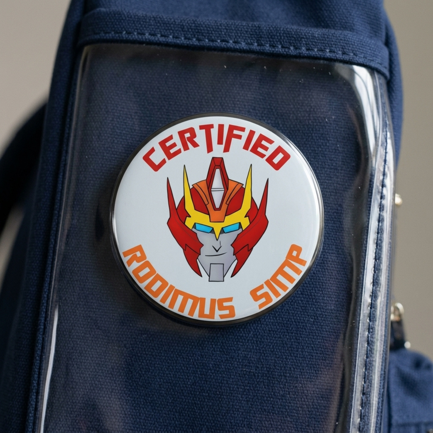 *PREORDER* Transformers Certified Simp Button Pin (Closes 9/14)