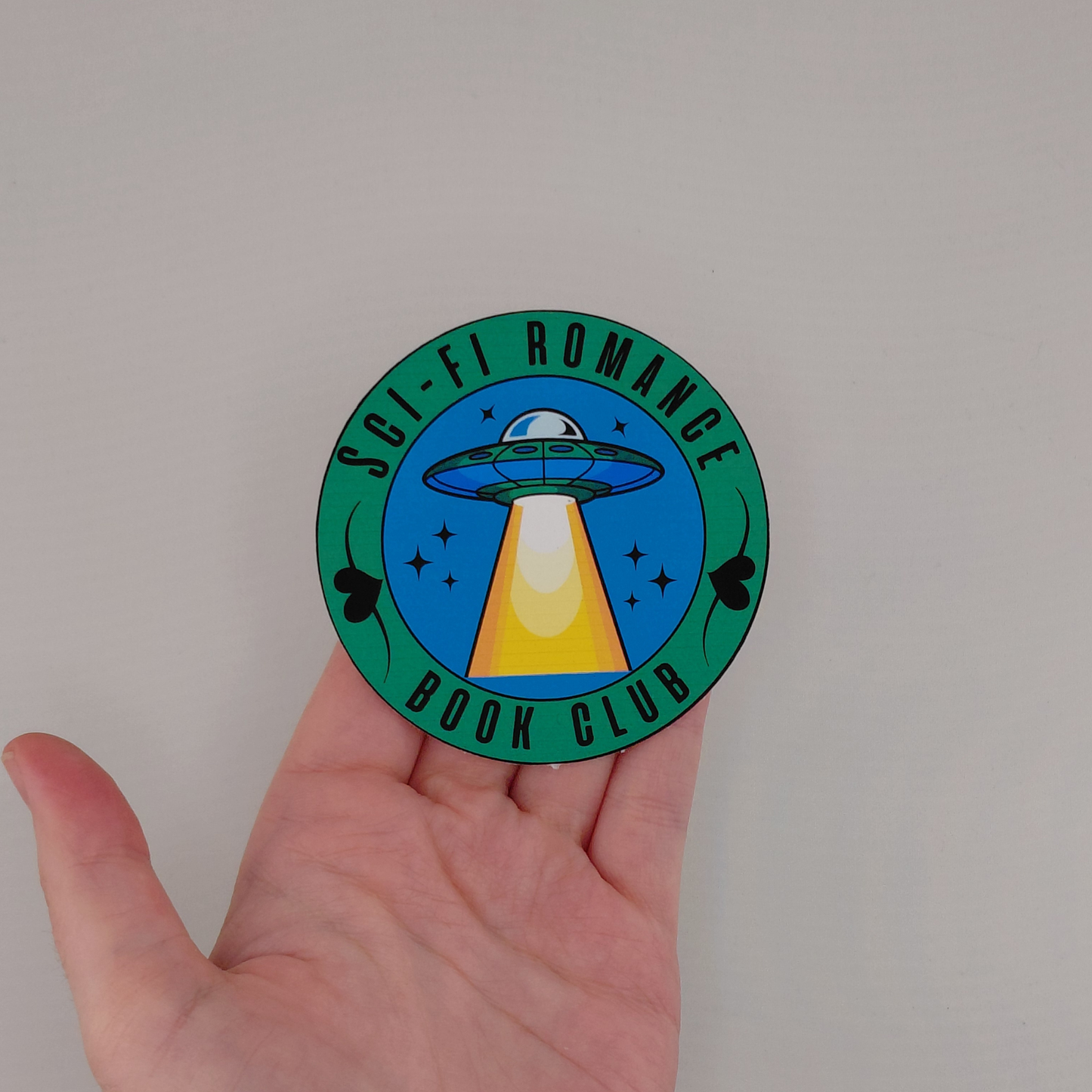 Sci Fi Romance Book Club Sticker