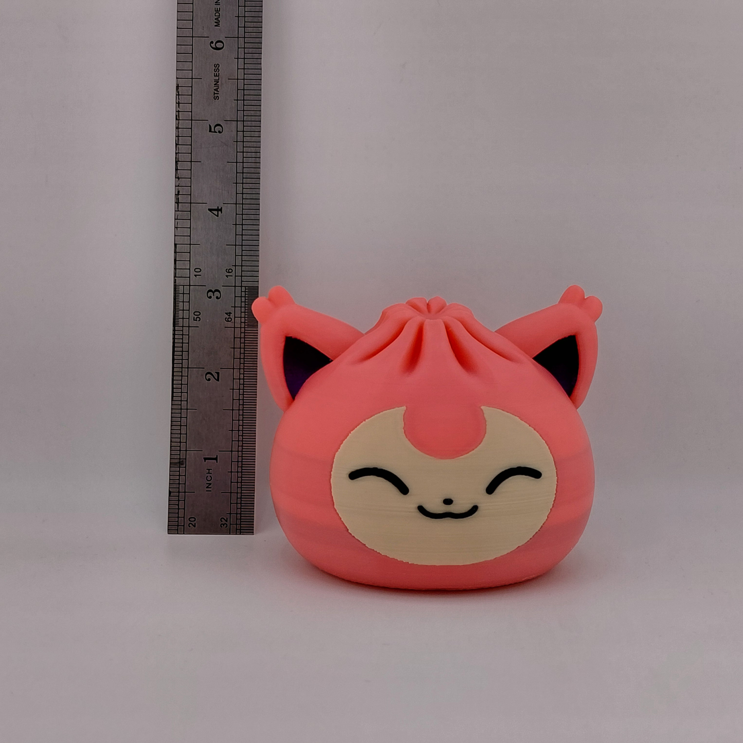 Skitty-inspired Bao Bun/Sticky Bun