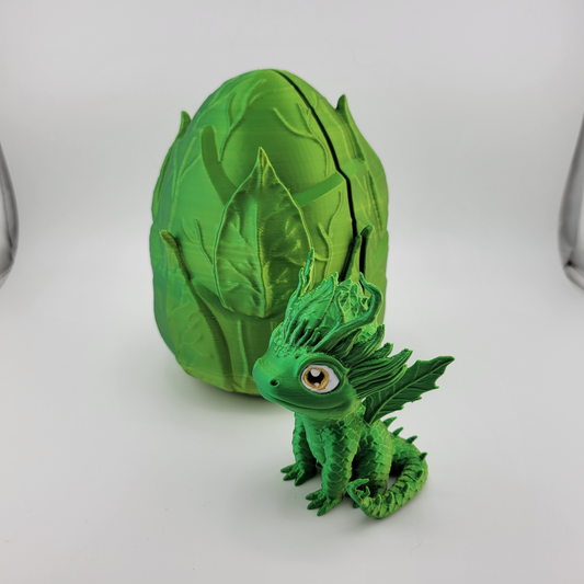 Leaf Dragon with Egg