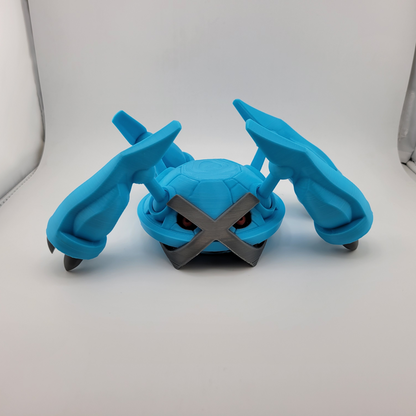 Metagross Pokémon 3D printed figure with magnetic powers.