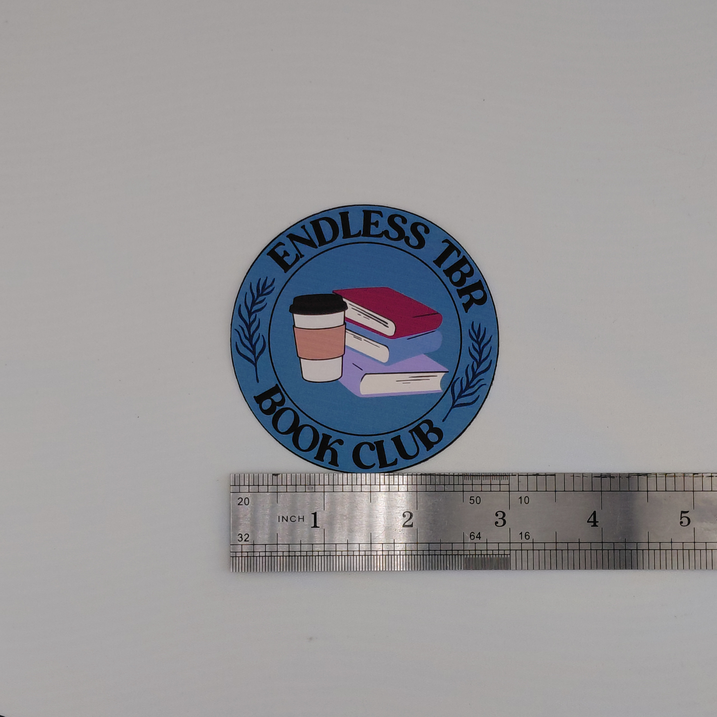 Endless TBR Book Club Vinyl Sticker