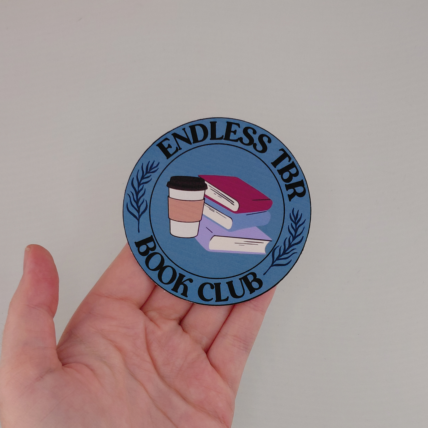 Endless TBR Book Club Vinyl Sticker