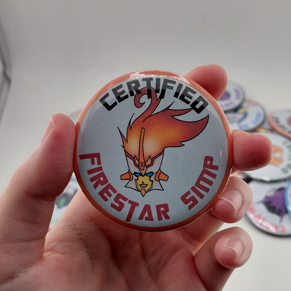 Transformers Certified Simp Button Pin | G1 | IDW | MTMTE | Transformers Prime