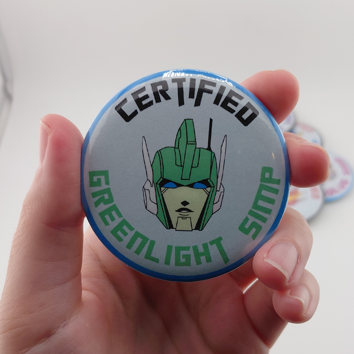 Transformers Certified Simp Button Pin | G1 | IDW | MTMTE | Transformers Prime