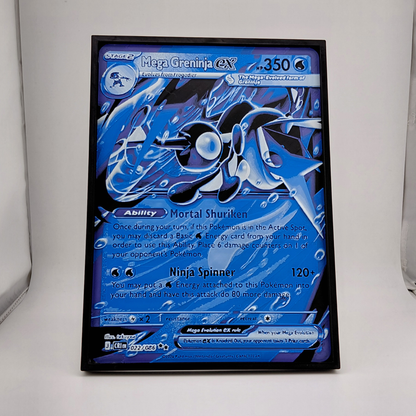 Greninja Pokemon Card Wall Decor