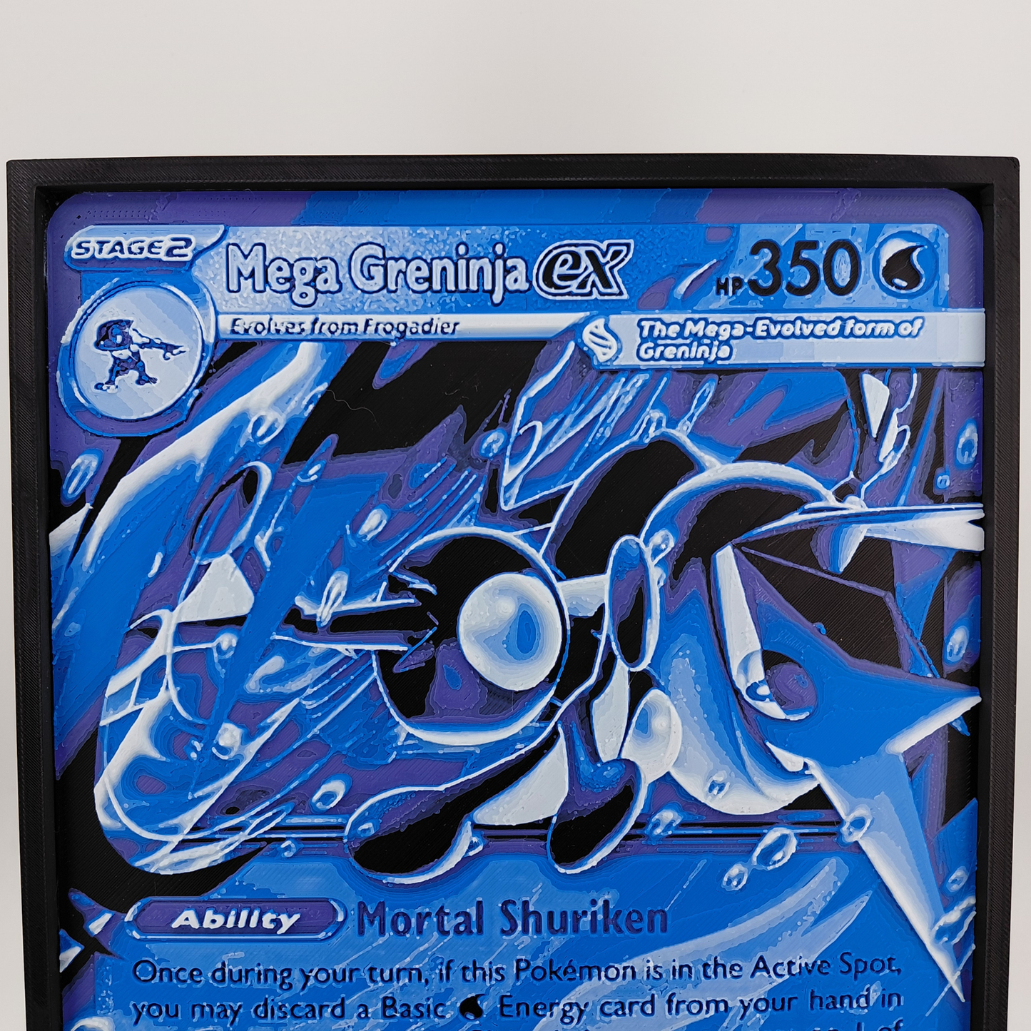 Greninja Pokemon Card Wall Decor