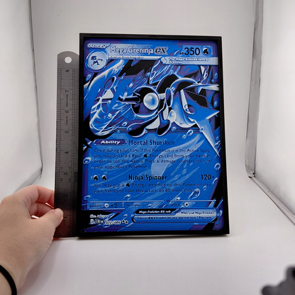 Greninja Pokemon Card Wall Decor