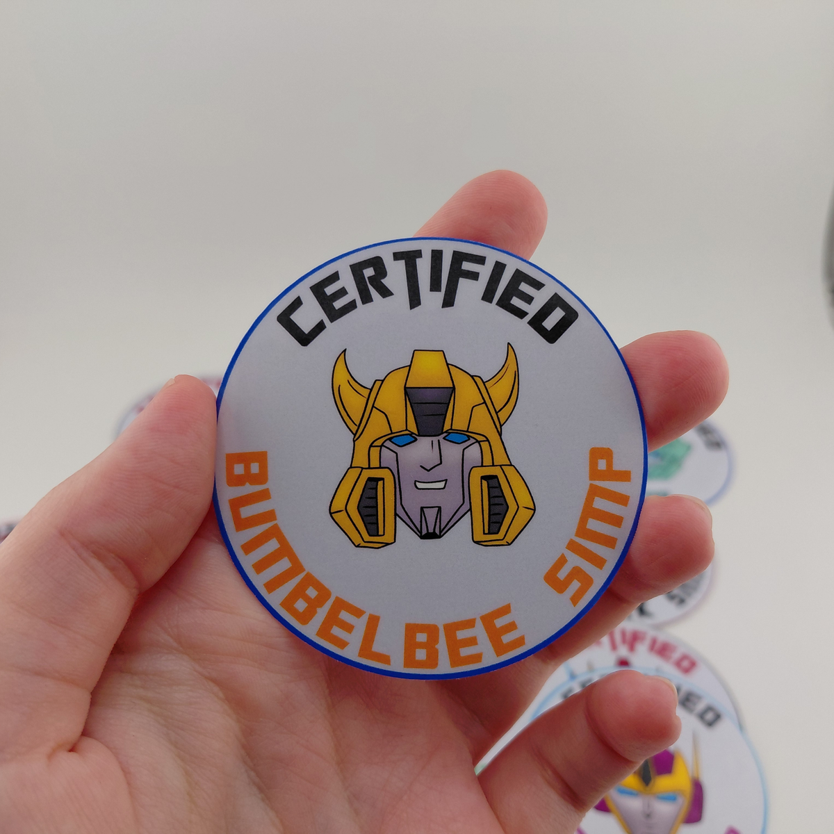 Transformers Certified Simp Sticker | G1 | IDW | MTMTE | Transformers Prime