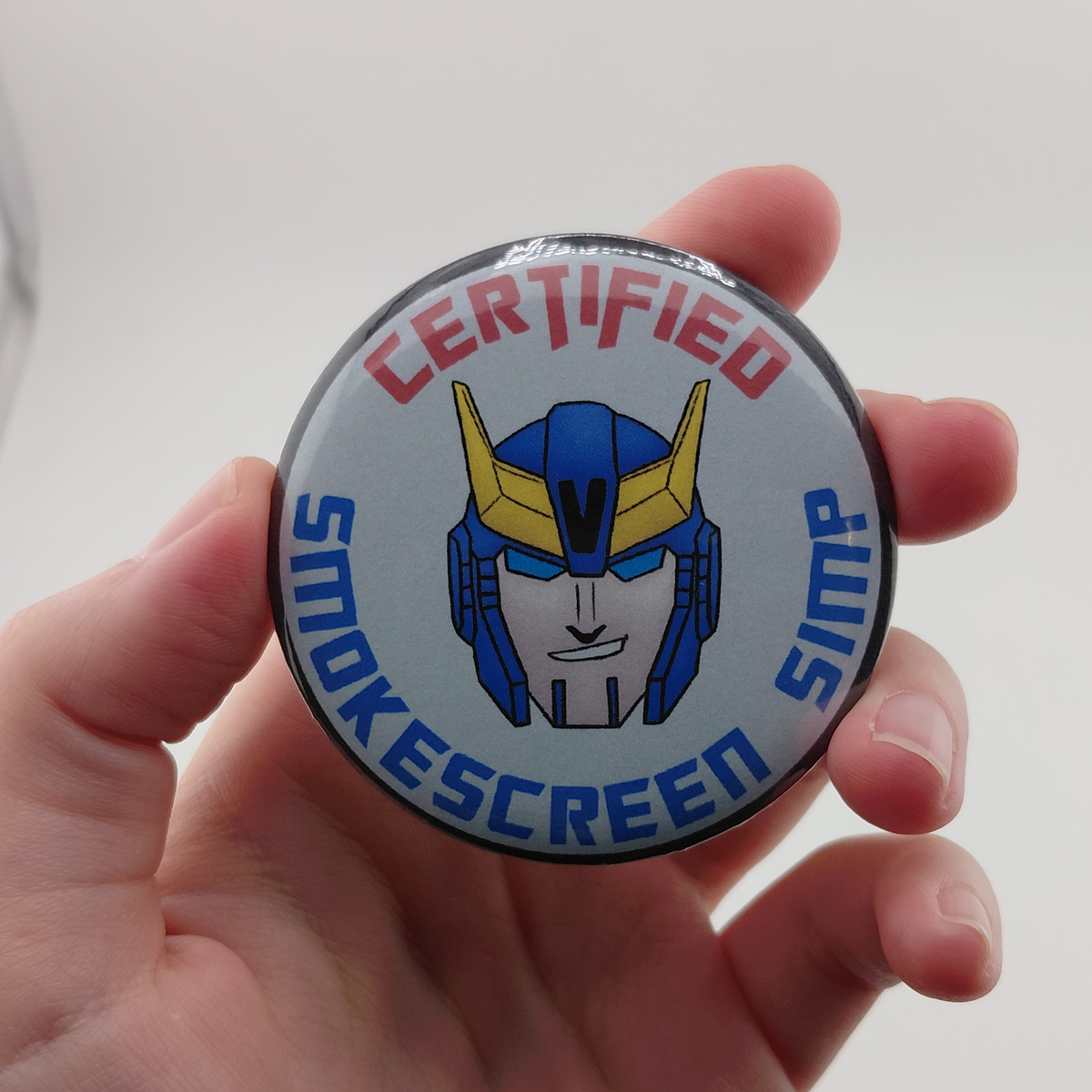 Transformers Certified Simp Button Pin | G1 | IDW | MTMTE | Transformers Prime