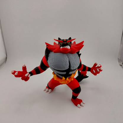 Incineroar Statue
