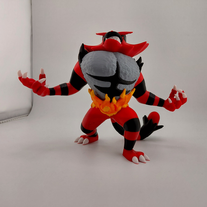 Incineroar Statue