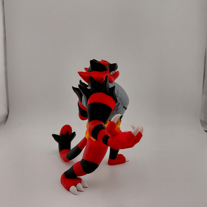 Incineroar Statue