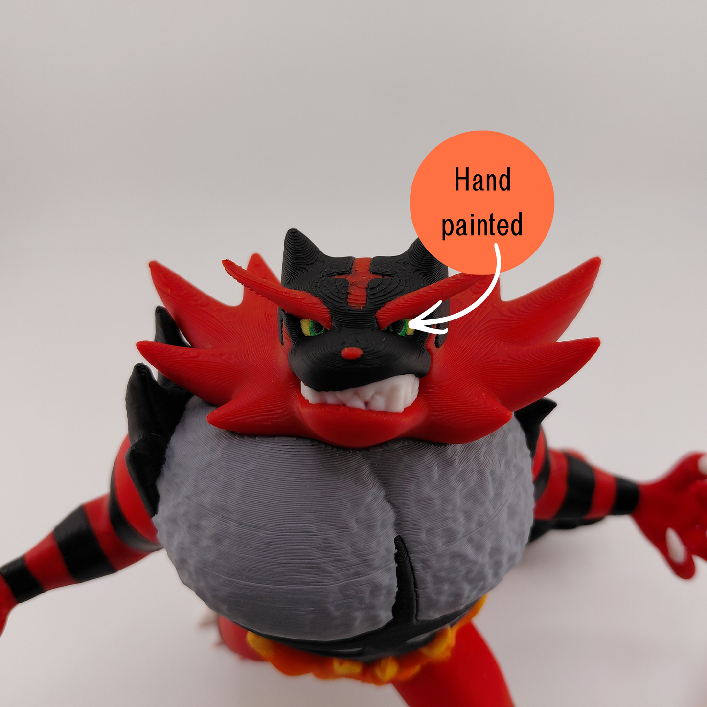 Incineroar Statue