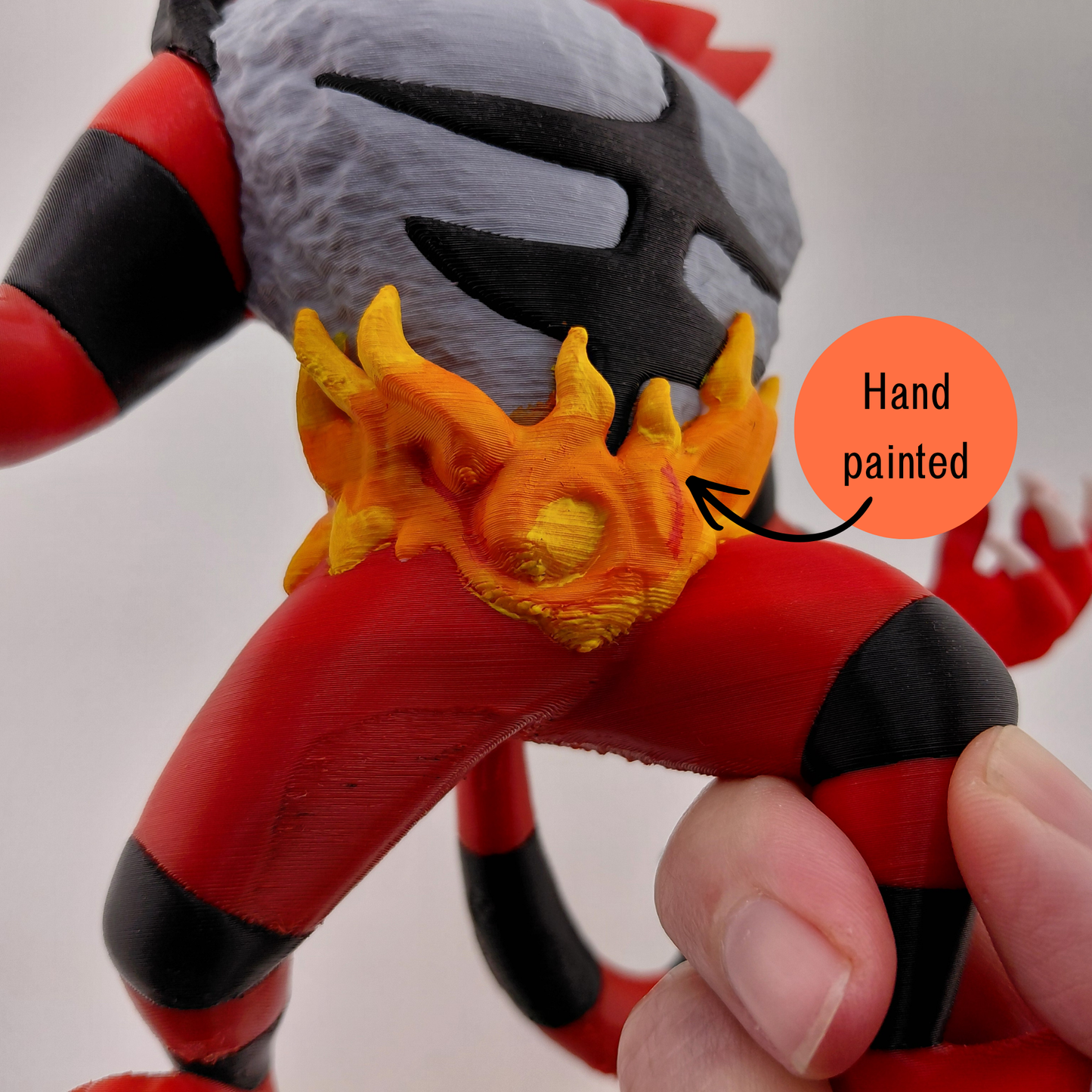 Incineroar Statue
