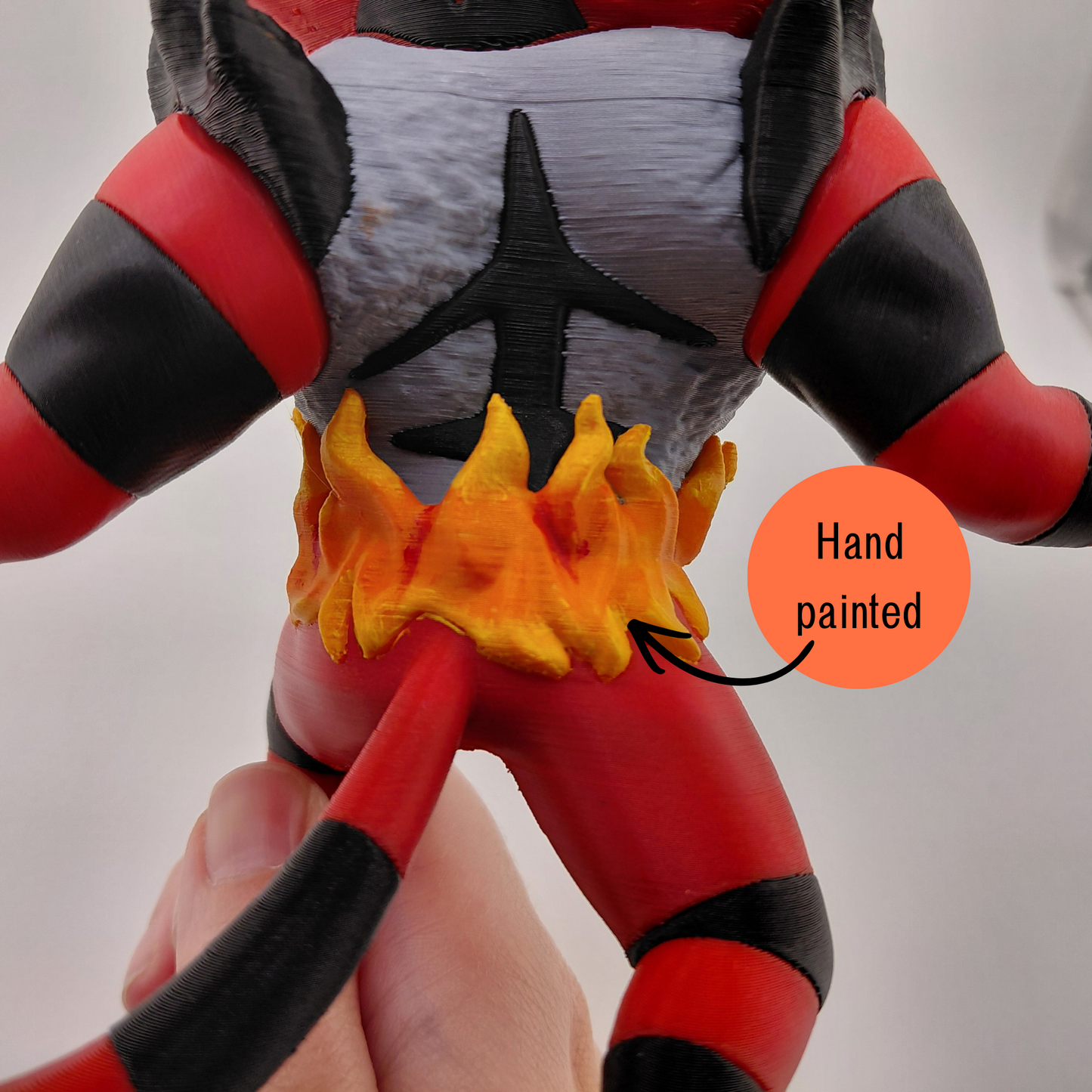 Incineroar Statue