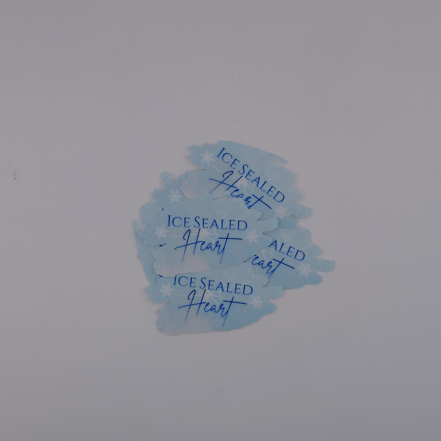 Zayne Ice Sealed Heart Vinyl Sticker, Love and Deepspace