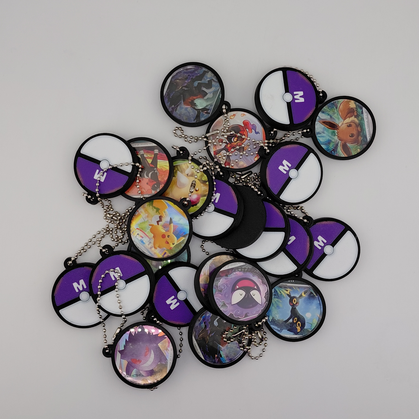 Pokemon Card Keychain