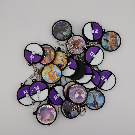 Pokemon Card Keychain