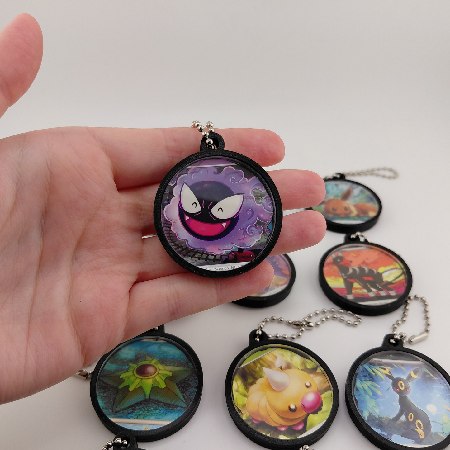 Pokemon Card Keychain