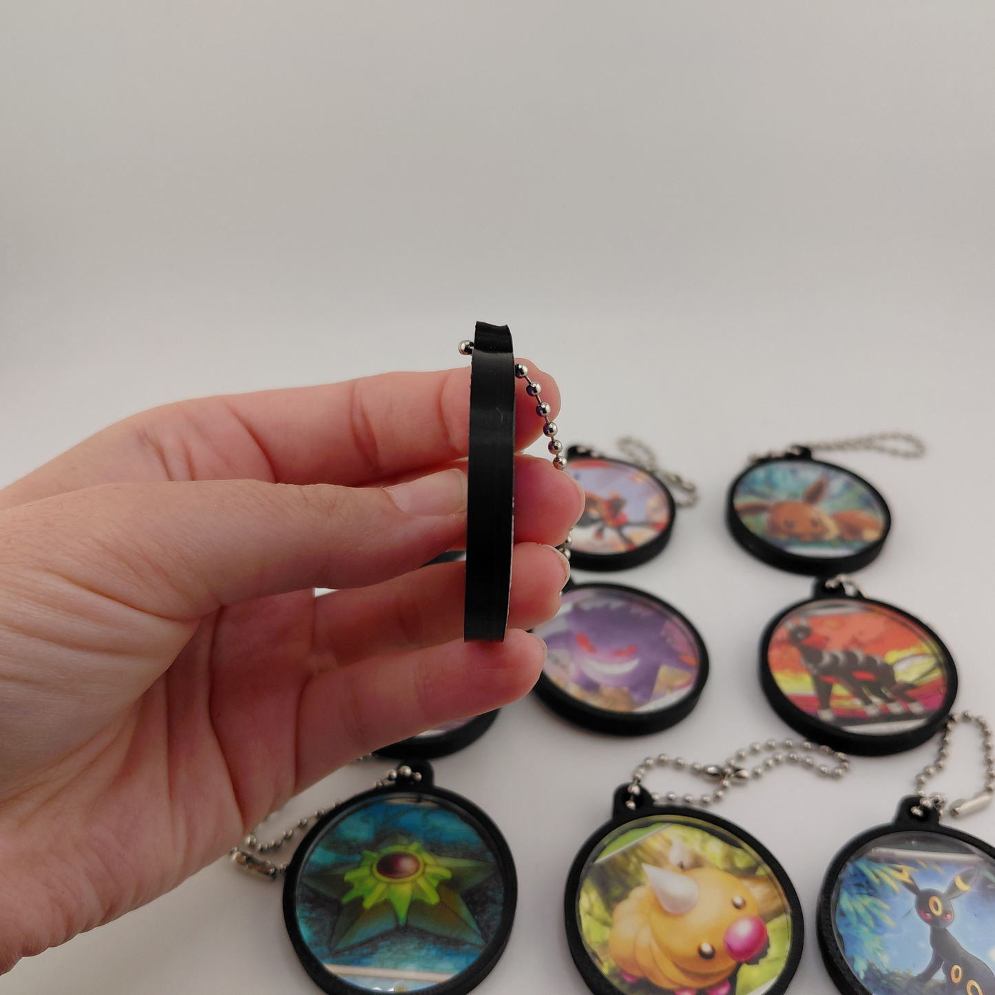 Pokemon Card Keychain