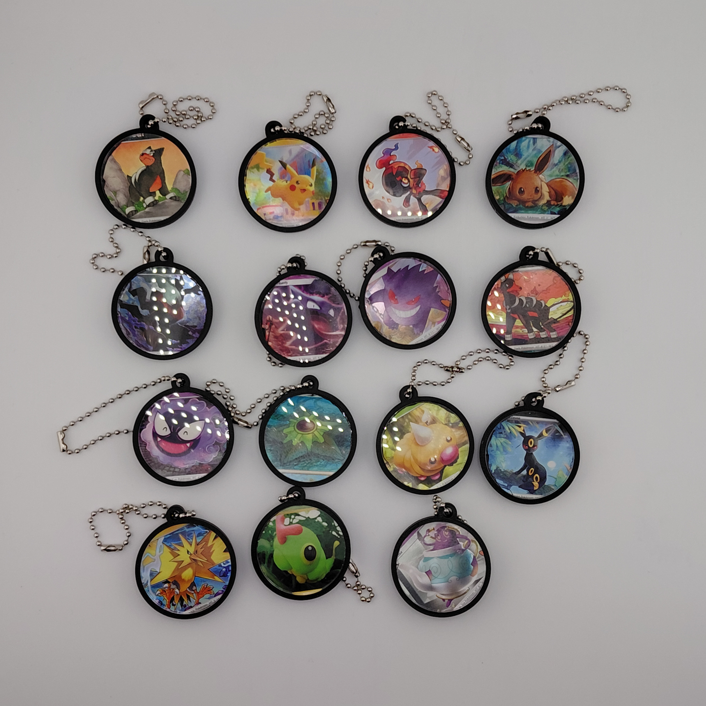 Pokemon Card Keychain