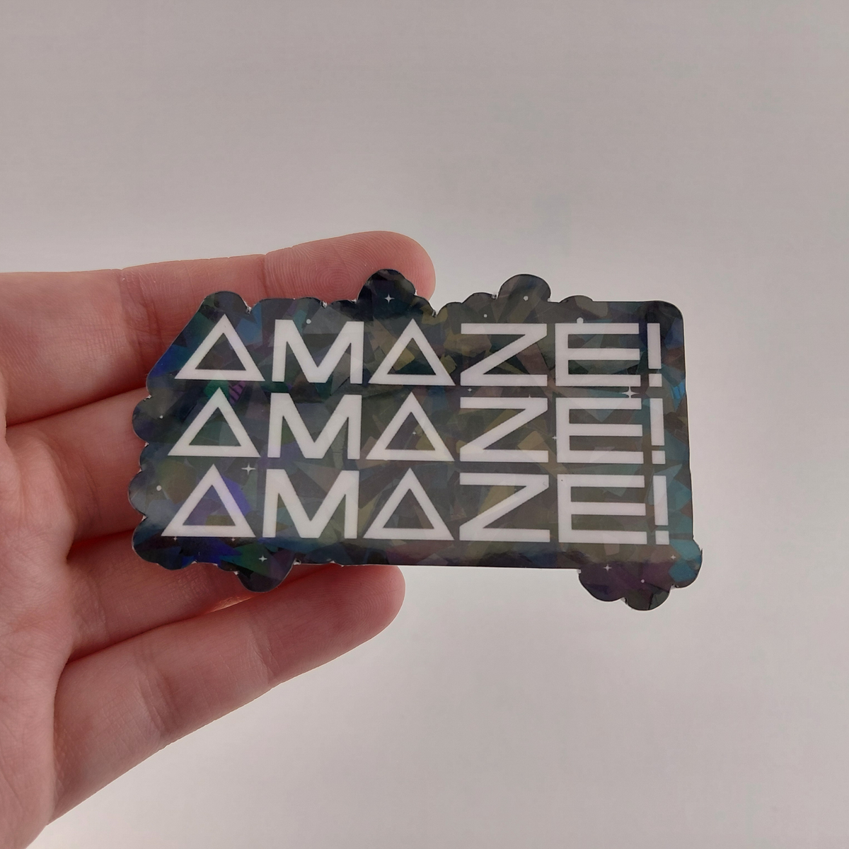 Project Hail Mary Amaze! Sticker | Holographic