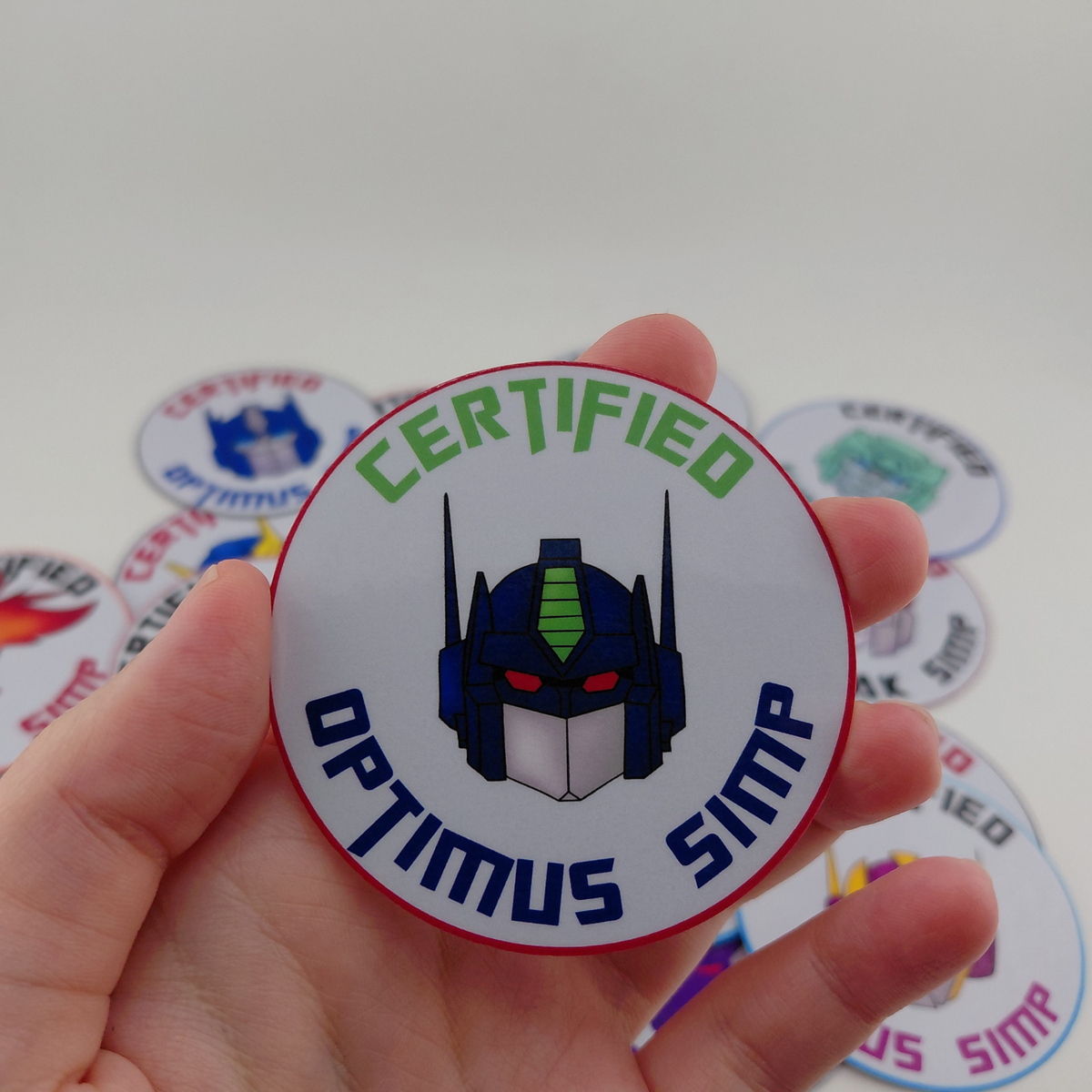 Transformers Certified Simp Sticker | G1 | IDW | MTMTE | Transformers Prime