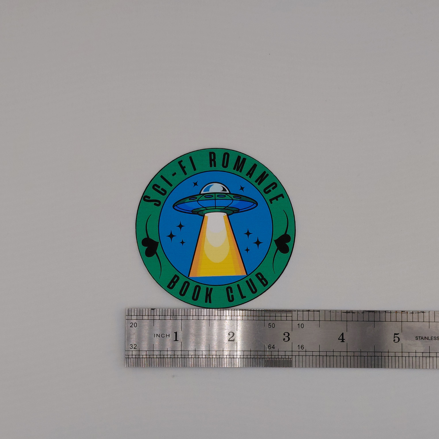Sci Fi Romance Book Club Sticker