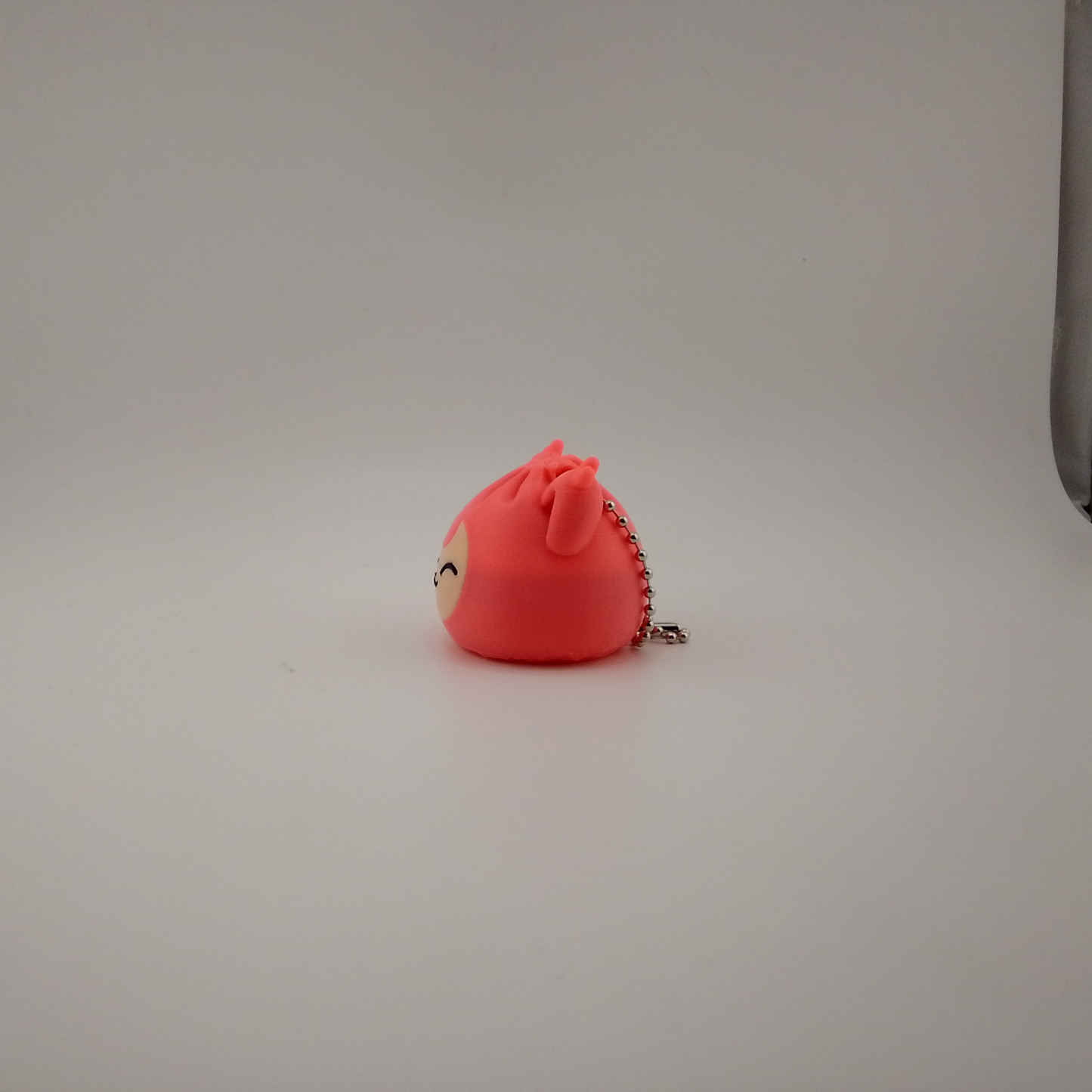 Skitty-inspired Bao Bun/Sticky Bun Keychain