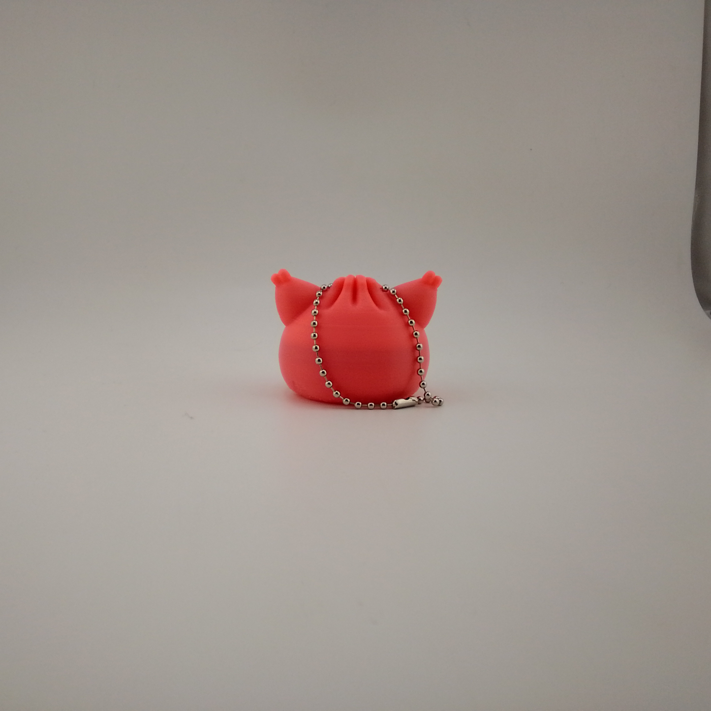 Skitty-inspired Bao Bun/Sticky Bun Keychain