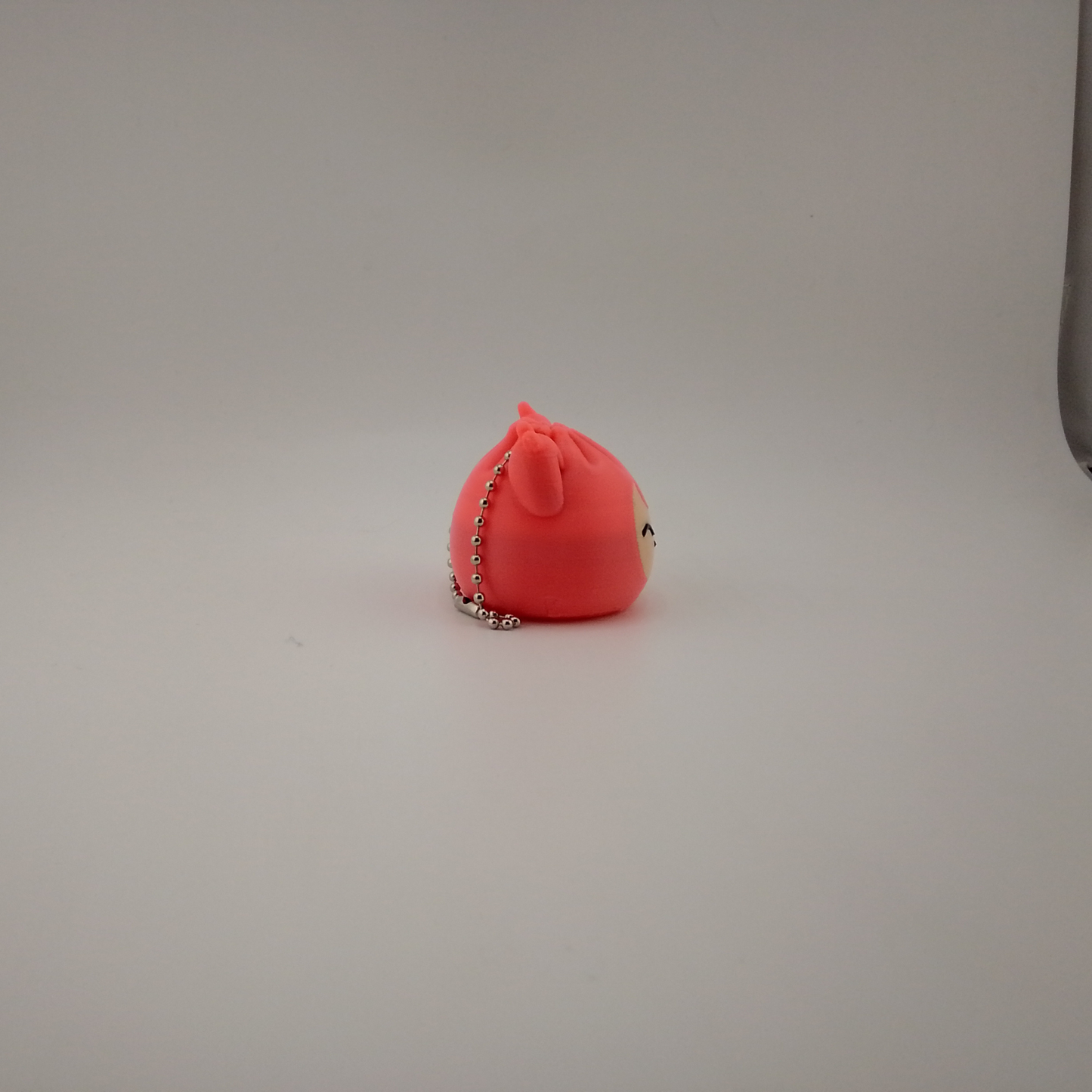 Skitty-inspired Bao Bun/Sticky Bun Keychain