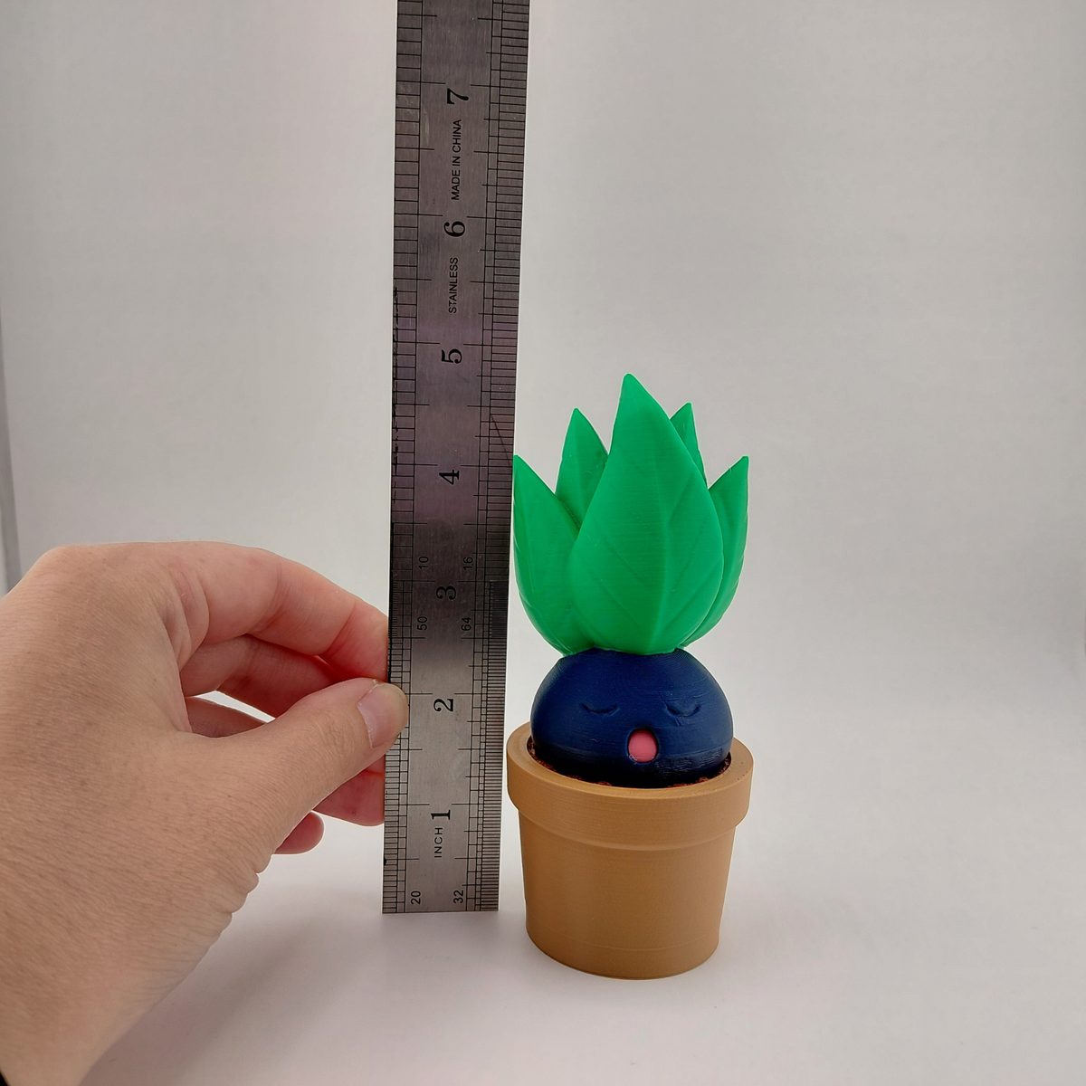 Sleeping Oddish in a Pot