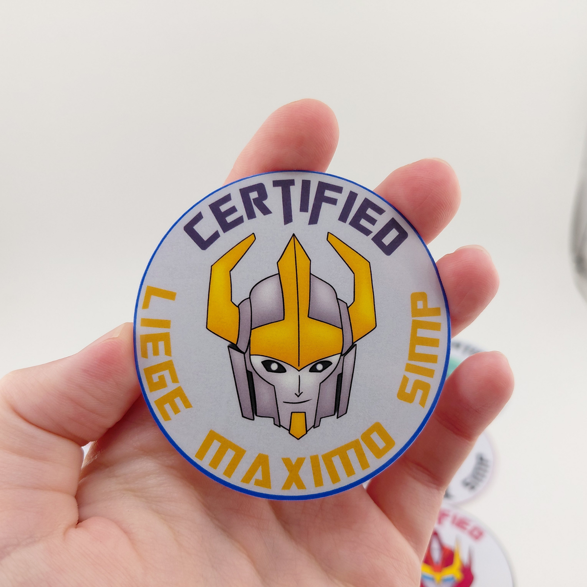 Transformers Certified Simp Sticker | G1 | IDW | MTMTE | Transformers Prime