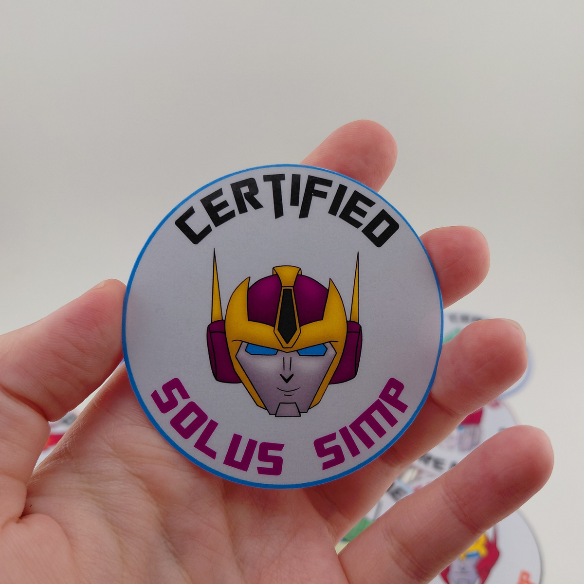 Transformers Certified Simp Sticker | G1 | IDW | MTMTE | Transformers Prime