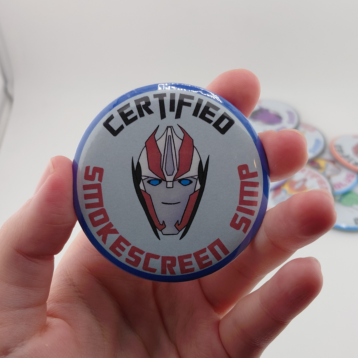 Transformers Certified Simp Button Pin | G1 | IDW | MTMTE | Transformers Prime