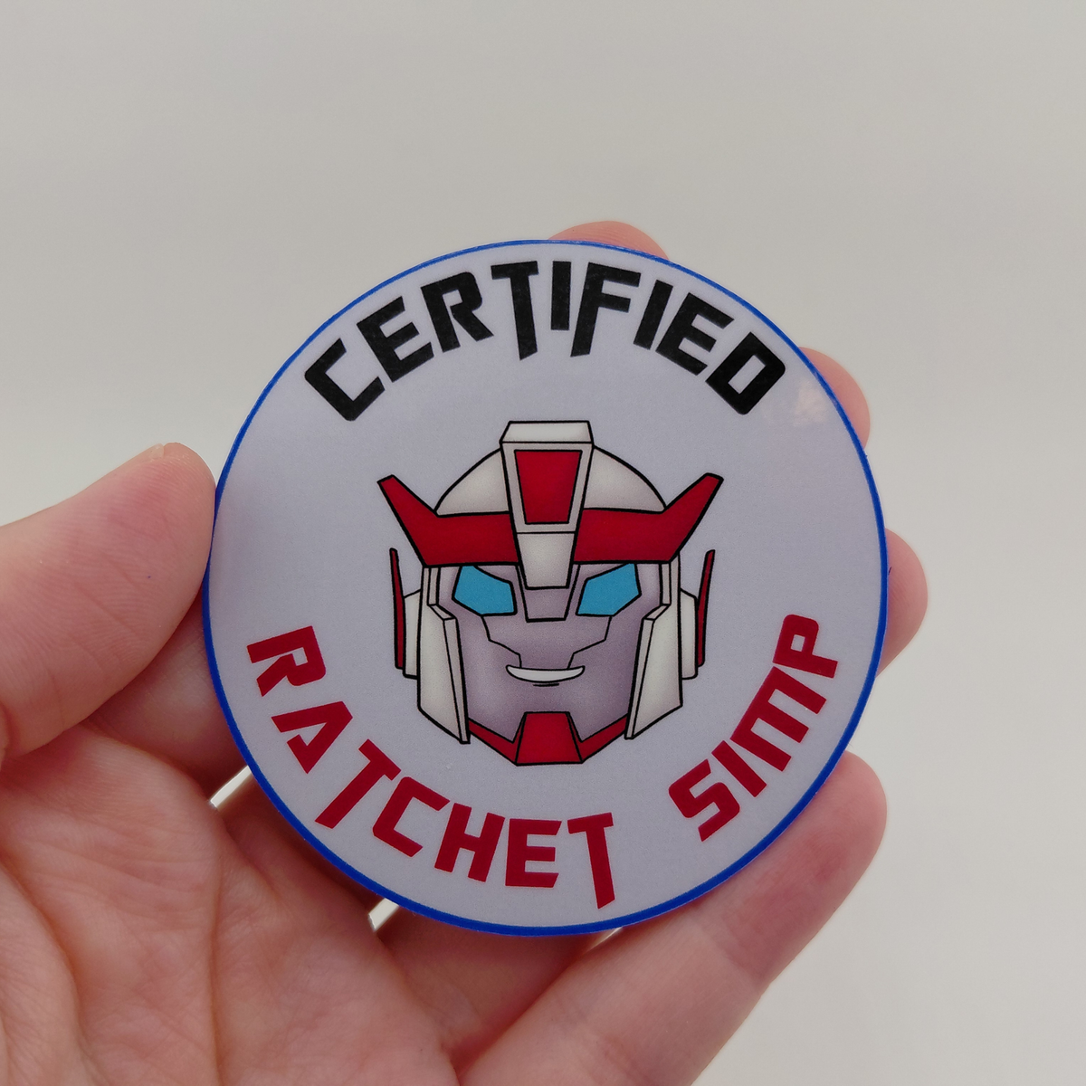 Transformers Certified Simp Sticker | G1 | IDW | MTMTE | Transformers Prime