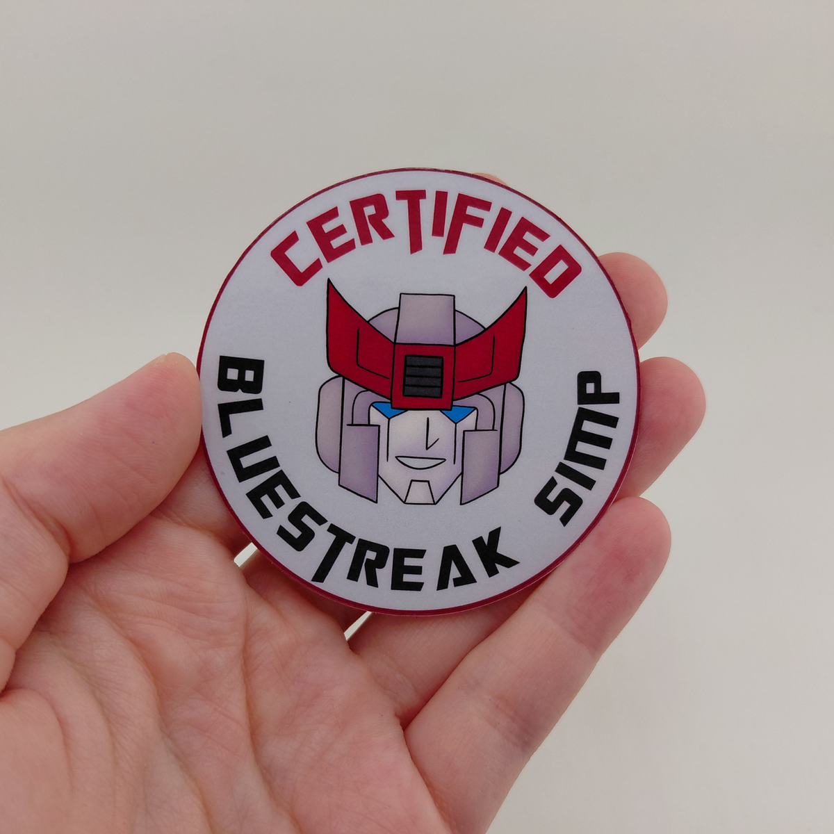 Transformers Certified Simp Sticker | G1 | IDW | MTMTE | Transformers Prime