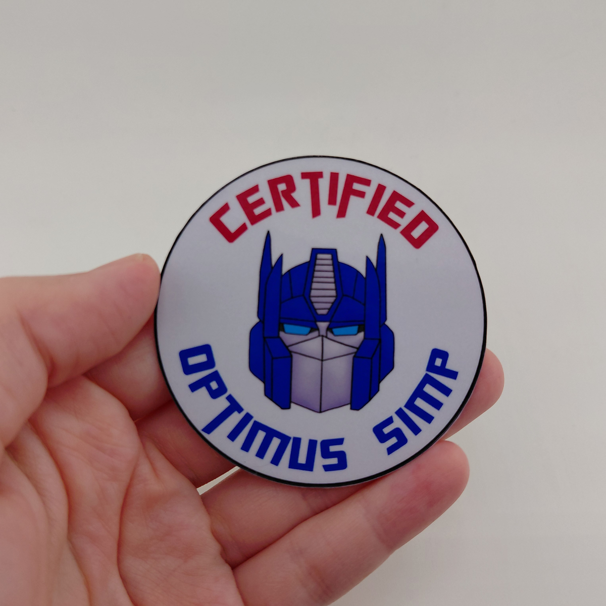 Transformers Certified Simp Sticker | G1 | IDW | MTMTE | Transformers Prime