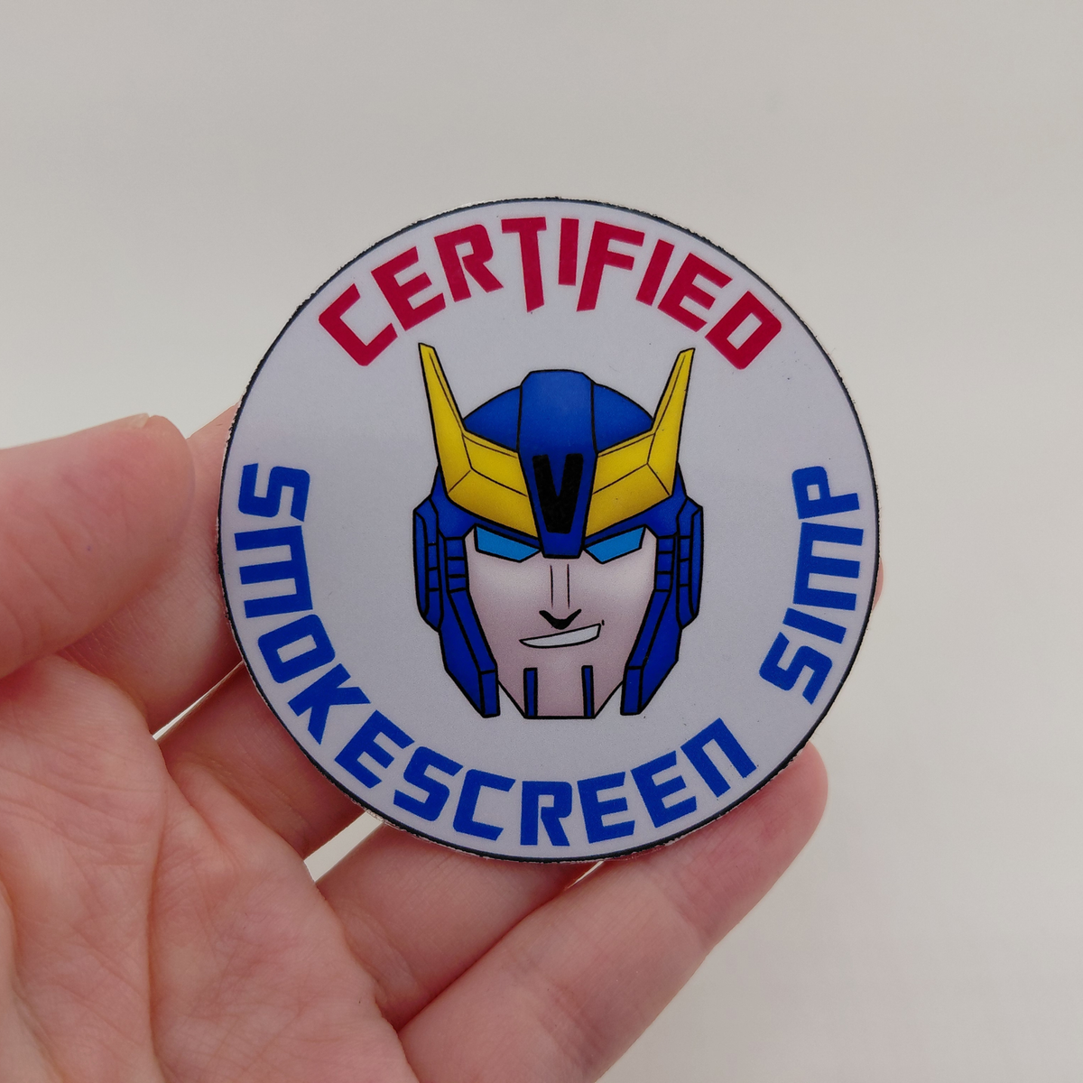Transformers Certified Simp Sticker | G1 | IDW | MTMTE | Transformers Prime