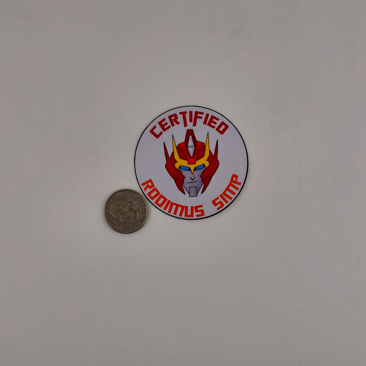 Transformers Certified Simp Sticker | G1 | IDW | MTMTE | Transformers Prime