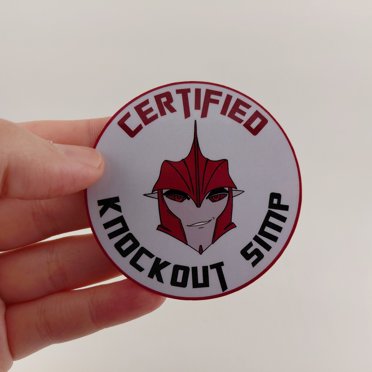 Transformers Certified Simp Sticker | G1 | IDW | MTMTE | Transformers Prime
