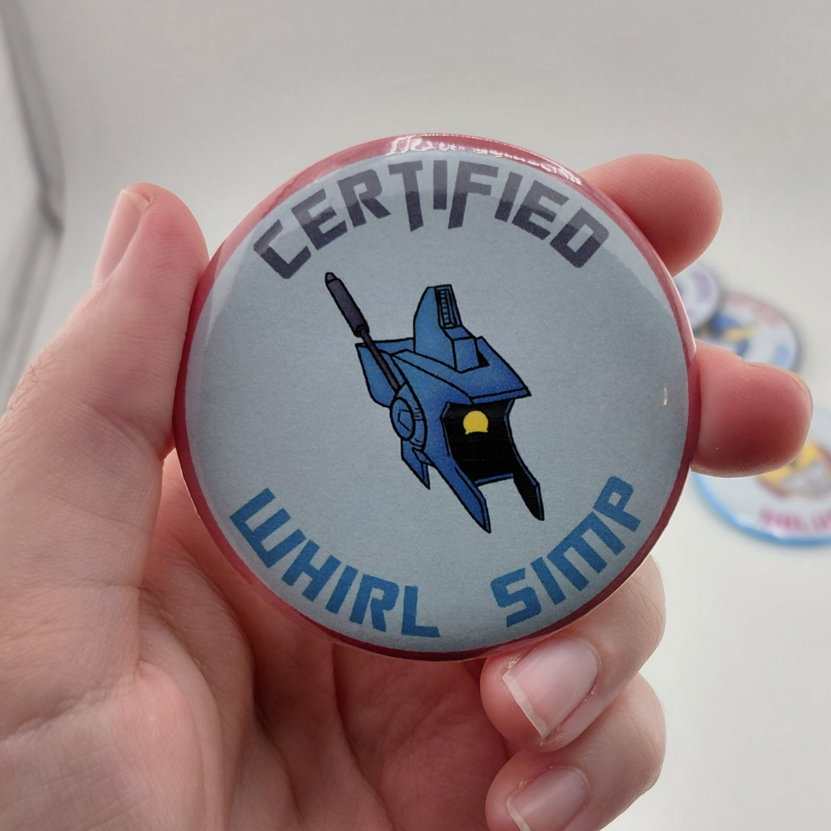 Transformers Certified Simp Button Pin | G1 | IDW | MTMTE | Transformers Prime