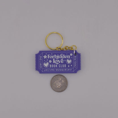 Book Trope Membership Keychain: Forbidden Love, Brother's Best Friend, & Reverse Harem