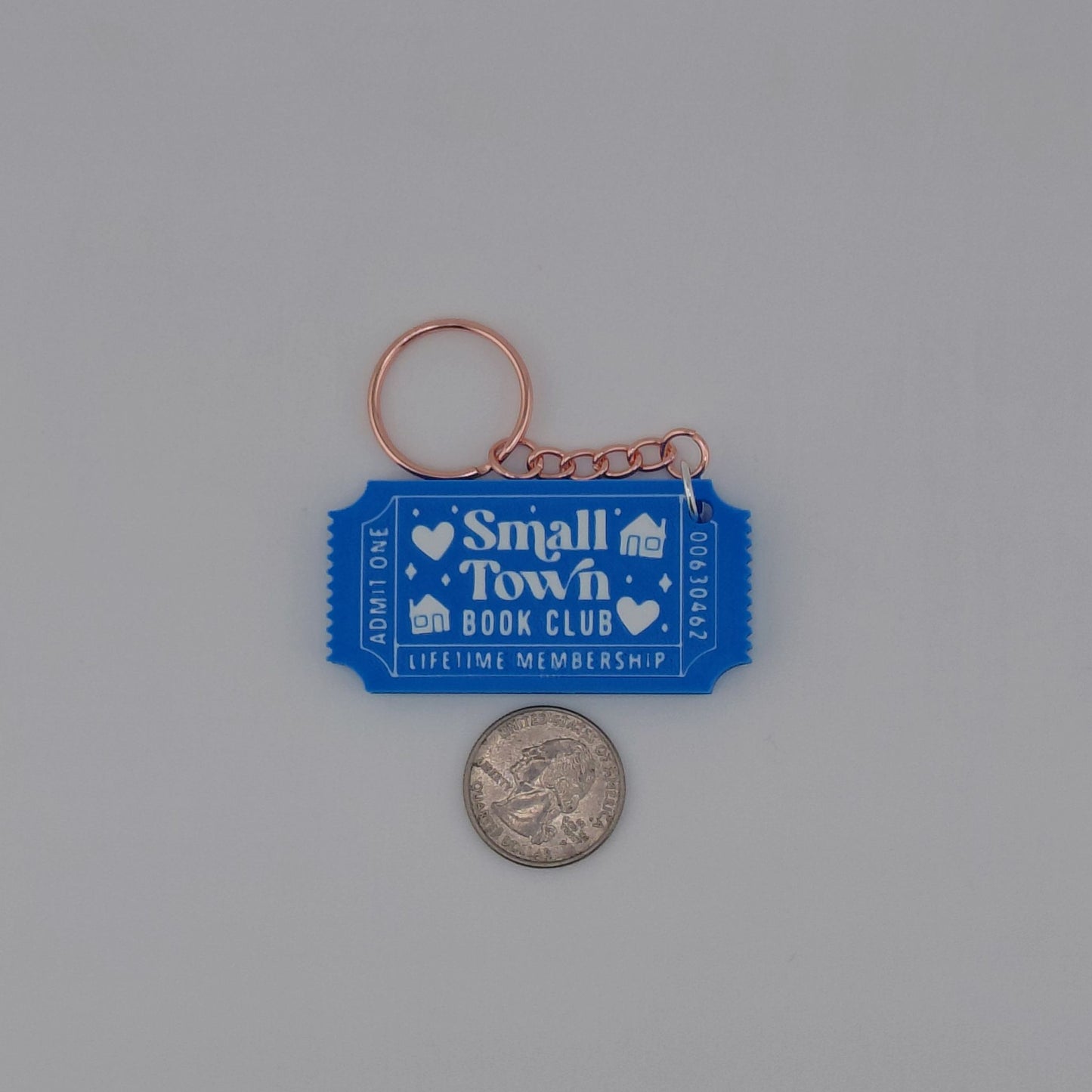 Book Trope Membership Keychain: Second Chance, Small Town, Fake Dating, & Age Gap
