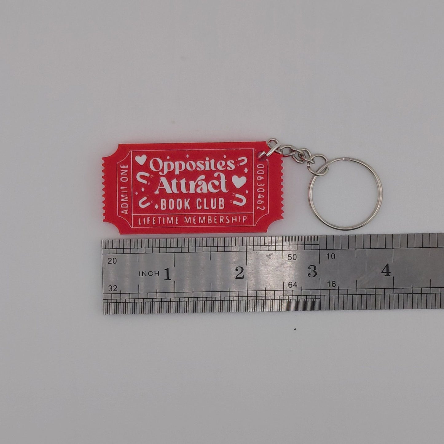 Book Trope Membership Keychain: Opposites Attract, Arranged Marriage, & Forced Proximity