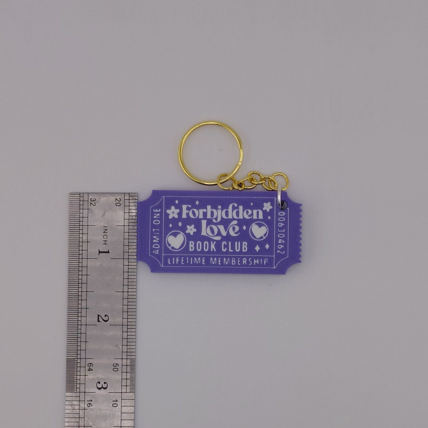 Book Trope Membership Keychain: Forbidden Love, Brother's Best Friend, & Reverse Harem