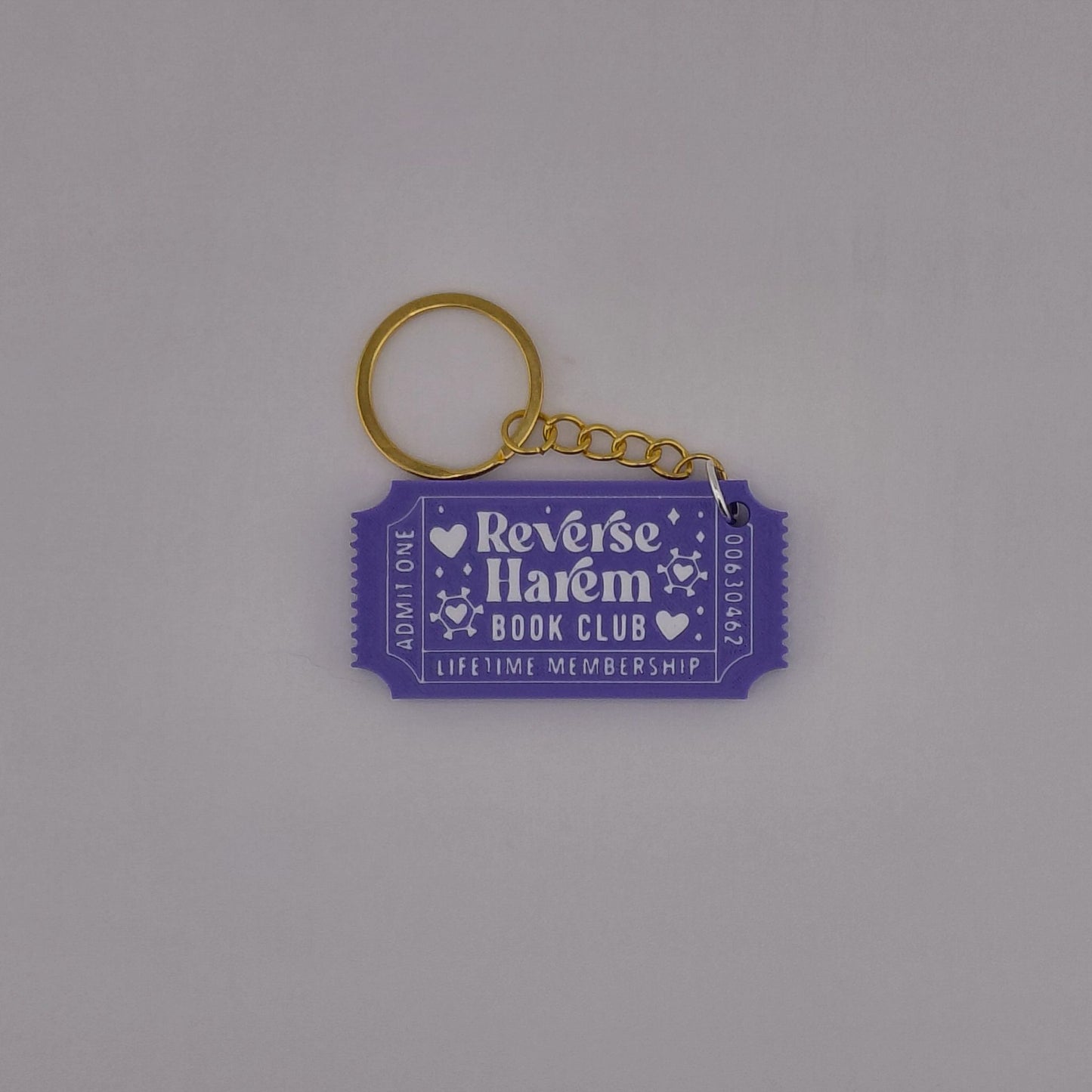 Book Trope Membership Keychain: Forbidden Love, Brother's Best Friend, & Reverse Harem