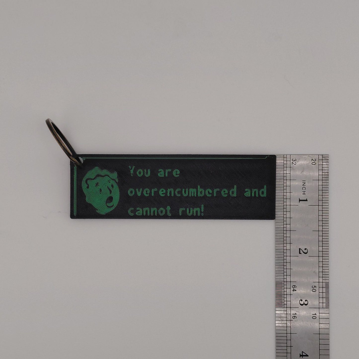 Fallout Overencumbered Keychain